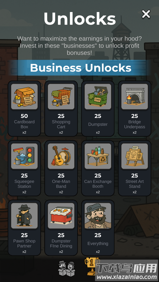 废品巨头游戏(Trash Tycoon: Idle Trampire)最新版截图3