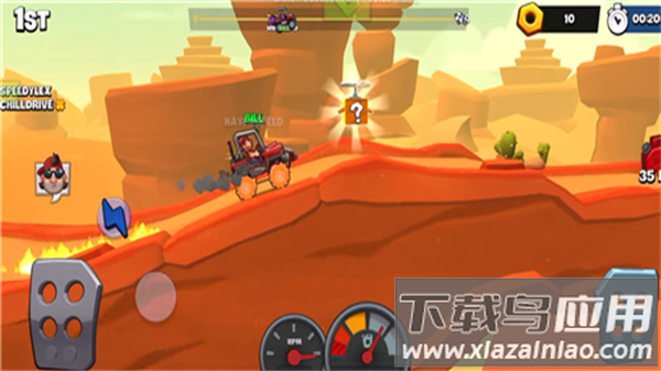 登山赛车3游戏下载(Hill Climb Flying Car3)截图1