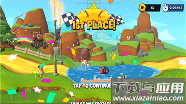 登山赛车3游戏下载(Hill Climb Flying Car3)截图3