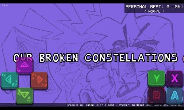 黑色星期五之夜坠星sans模组(fnf)最新版截图1