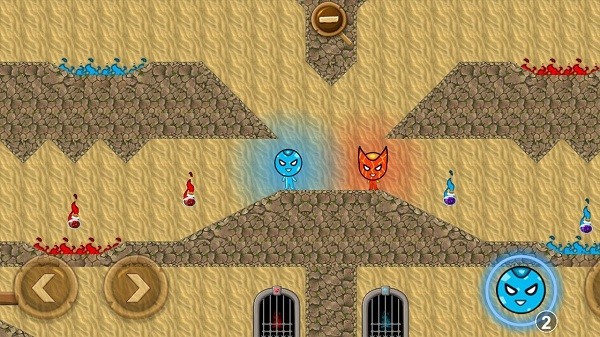 红蓝森林冰火人小游戏最新版截图4