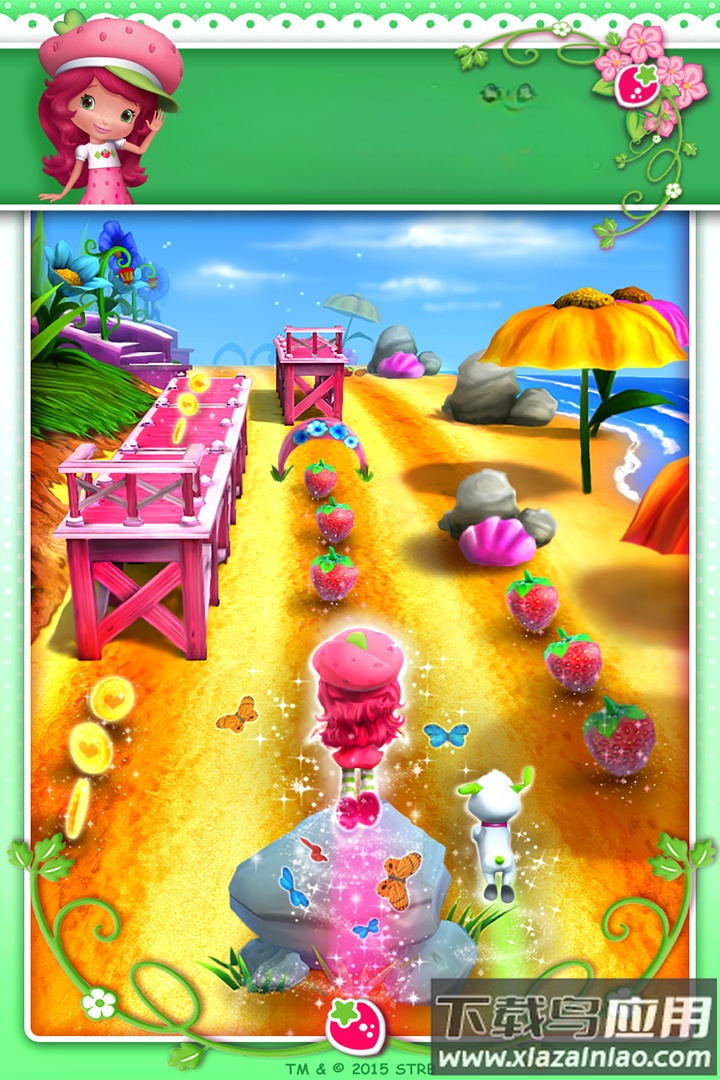 草莓公主甜心跑酷九游版最新版截图1