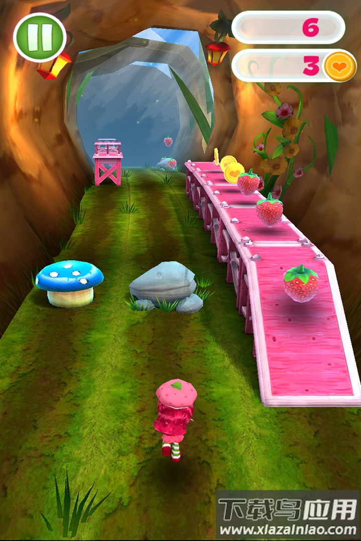 草莓公主甜心跑酷九游版最新版截图4