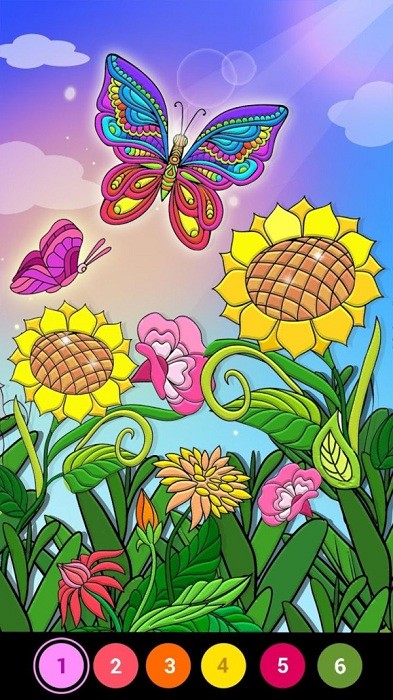 数字绘画彩色星球游戏最新版截图3