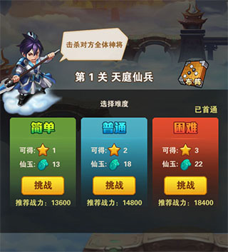 少年西游记测试服