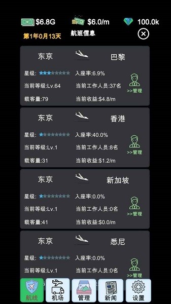 模拟经营航空大亨模拟器截图2