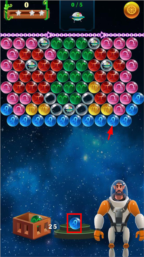 十二星座泡泡射手