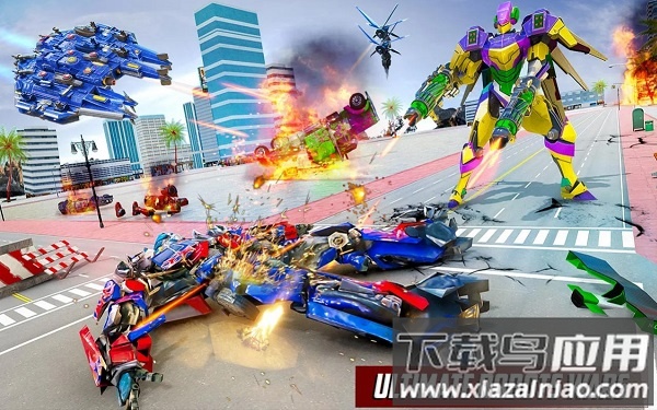 警车机器人手游截图1