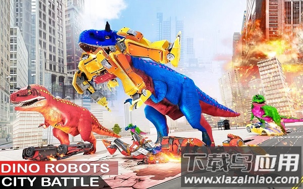 警车机器人手游截图2