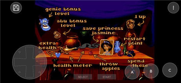 复古游戏模拟器(MD2&GEN Emulator)截图3