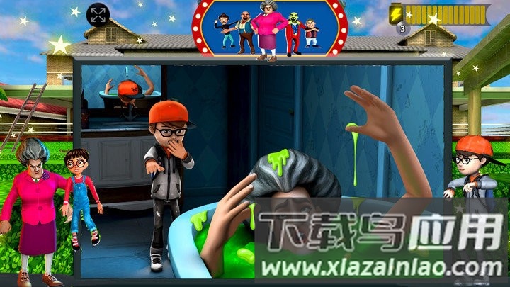 黑暗老奶奶密室游戏截图1