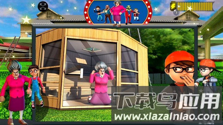 黑暗老奶奶密室游戏截图2