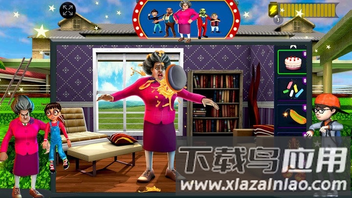 黑暗老奶奶密室游戏截图3