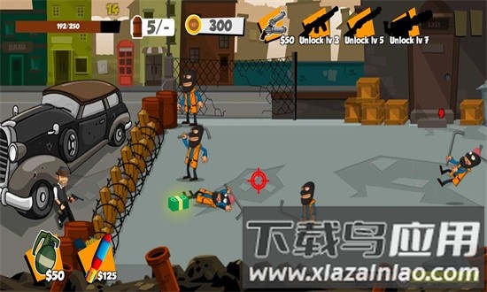 黑帮城市战争防御手机版最新版截图1