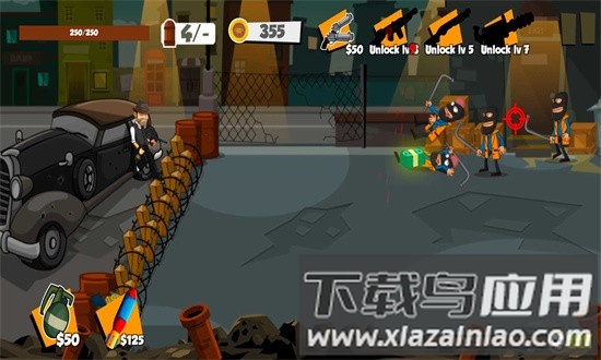 黑帮城市战争防御手机版最新版截图4