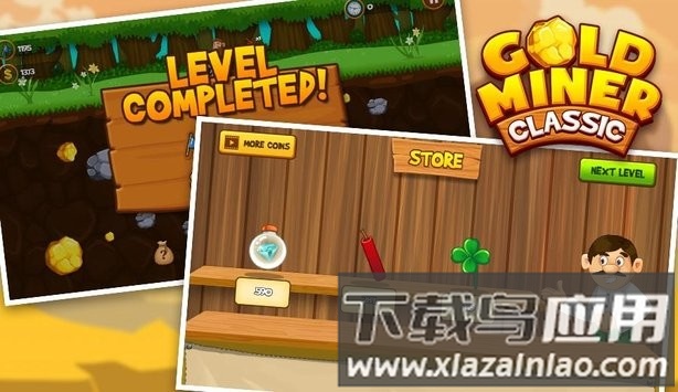 黄金矿工经典版英文版(GoldMiner)截图1