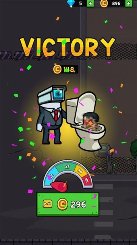 马桶人生存之战破解版(Toilet Monster Survival Battle)最新版截图2