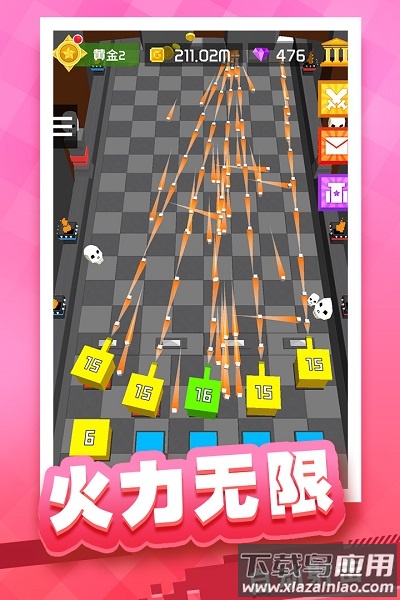 放置方块塔防手机游戏最新版截图1