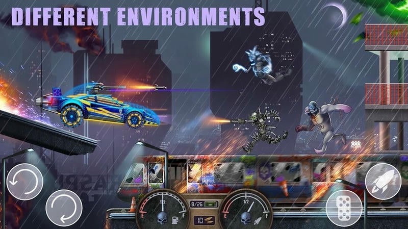 山地僵尸比赛破解版内置菜单截图