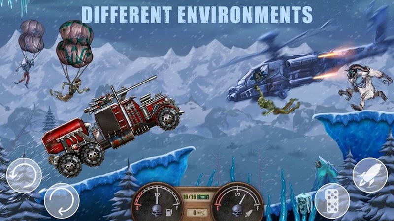 山地僵尸赛车最新版截图