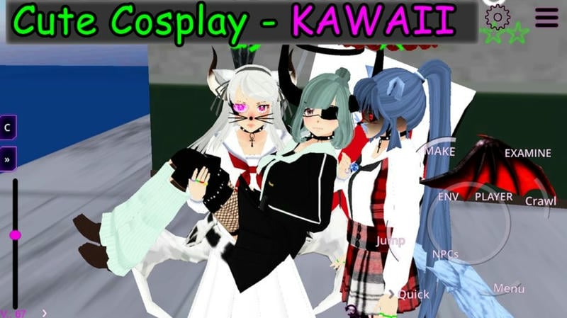 女子校园模拟器破解中文版截图2