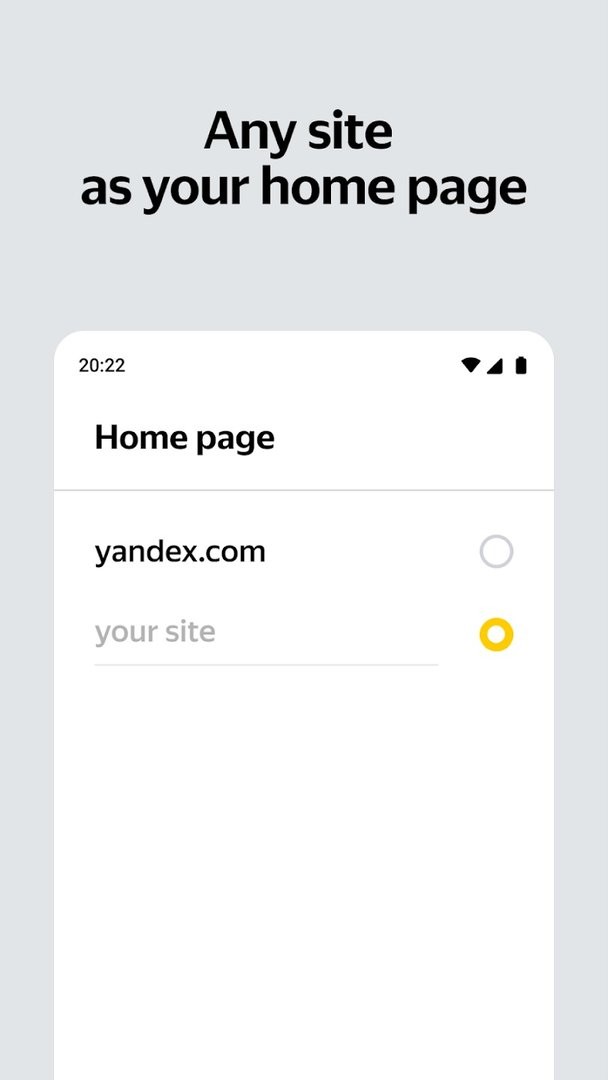 俄罗斯搜索引擎浏览器中文版(Yandex Start)截图2