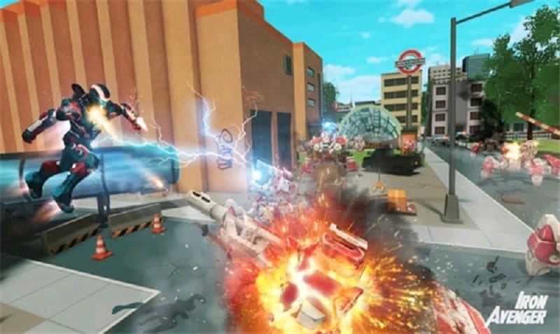 钢铁复仇者起源手机版(IronAvenger : Origins)最新版截图2