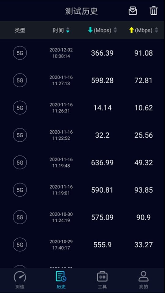 speedtest测网速官方高级版截图1