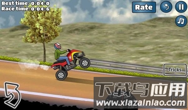 鬼火翘头模拟器最新版(Wheelie Challenge)截图2