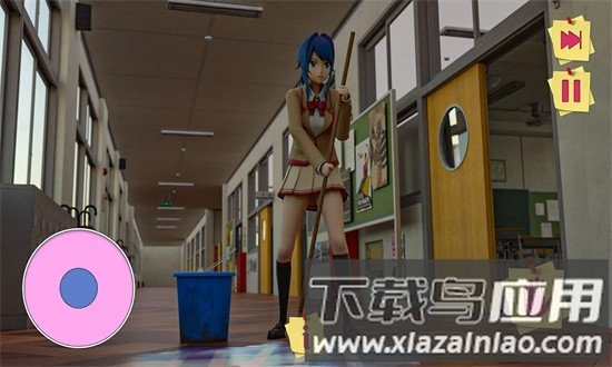 高中动漫女孩3d生活官方版截图