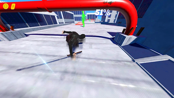屋顶忍者跑(Rooftop Run Ninja)截图4