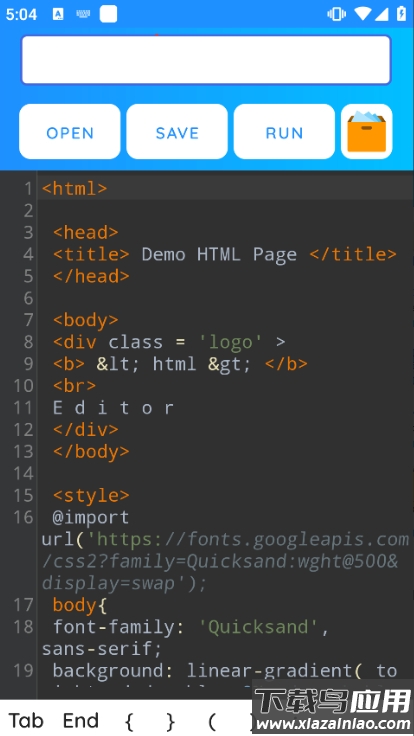 HTML Editor Pro app截图4