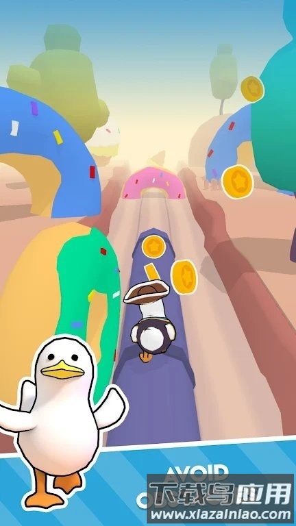鸭子跑酷截图2