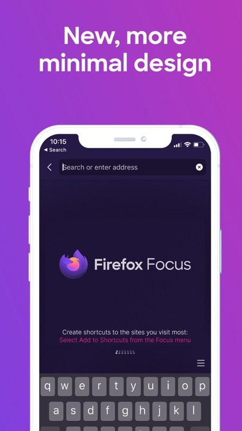 firefox focus隐私浏览器手机版截图