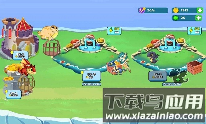 龙村大亨游戏(Dragon Village Tycoon)截图