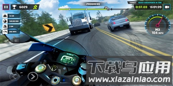 高速摩托模拟器手机版截图