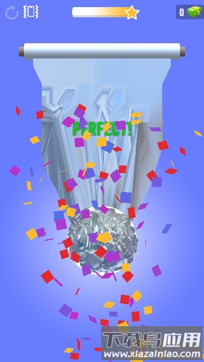 铝箔敲敲敲破解版(Foil Turning 3D)截图1