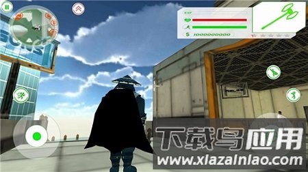 超级英雄飞翔熊猫无限金币版