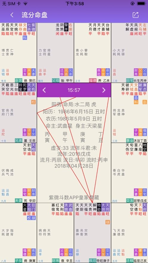 紫微斗数软件最新版截图1