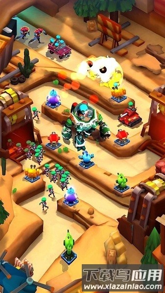 防御僵尸袭击游戏(Zombie Defense)截图