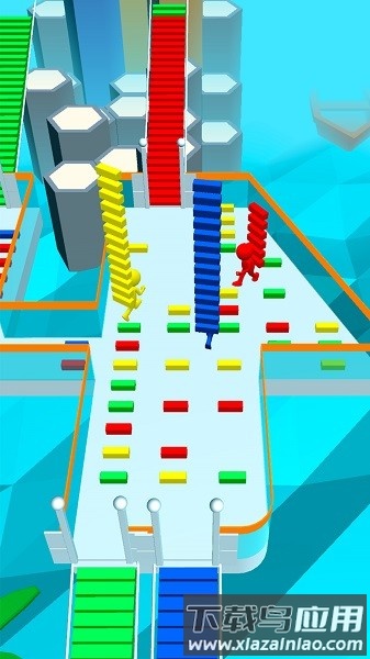 香肠人搭桥模拟手机版最新版截图1