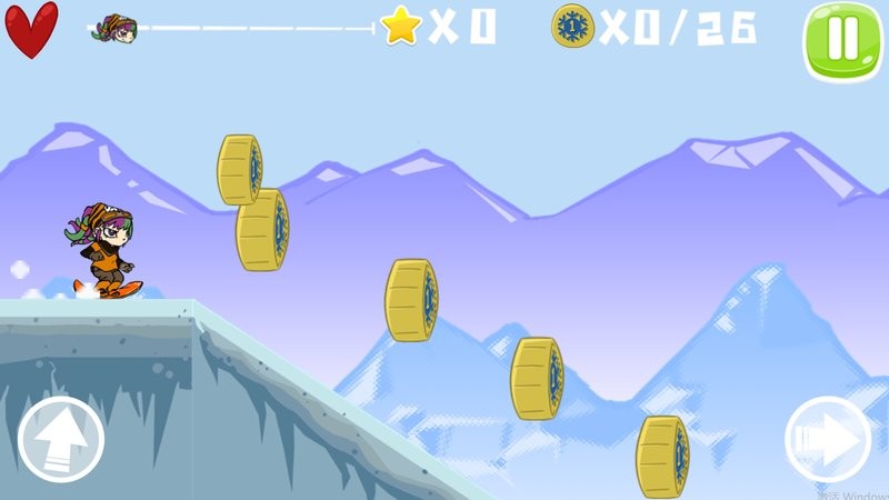 滑雪板女孩手游截图2