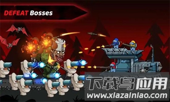 马桶怪射击游戏截图2