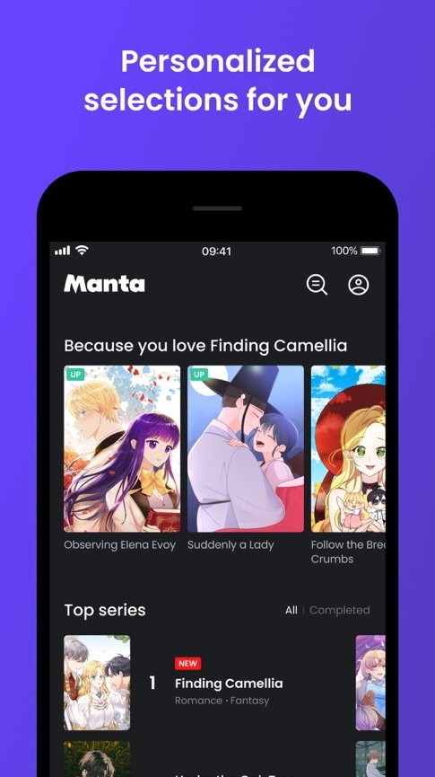 manta漫画平台截图1