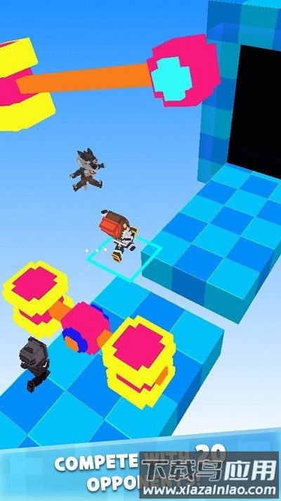 跑步者像素块派对手机版(Run Guys)最新版截图2