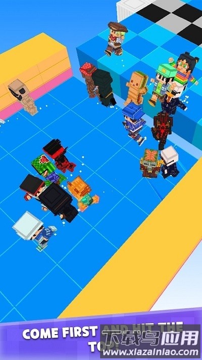 跑步者像素块派对手机版(Run Guys)最新版截图3