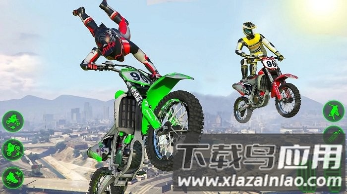 越野摩托车特技游戏下载