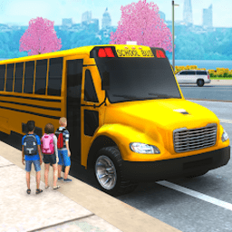 高中校车模拟游戏(School Bus Simulator Driving)