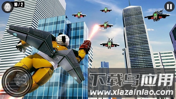 飞天熊猫机器人手游截图