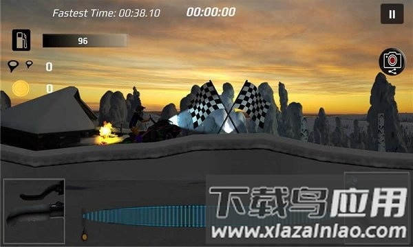 雪橇强盗破解版(Sled Bandit)截图2